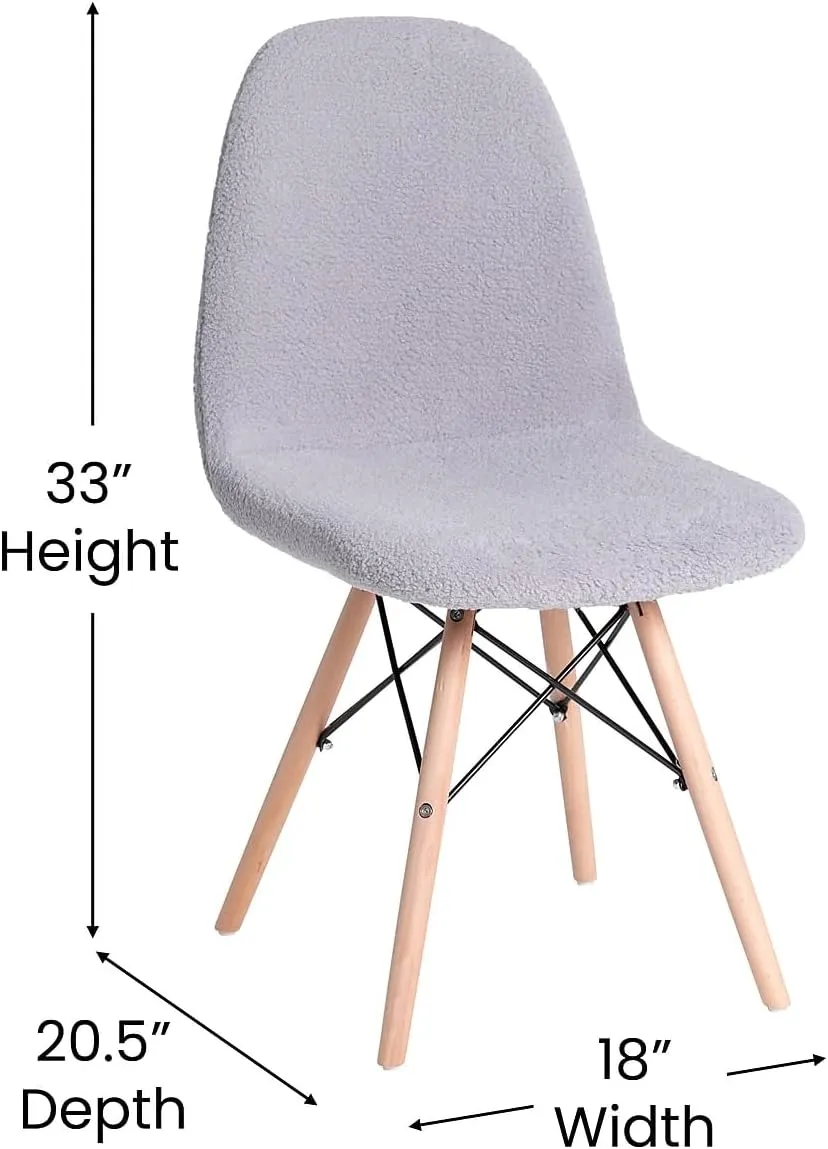 Flash Furniture Dinings, 2 Pack, Gray