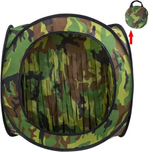 Foldable Airsoft Target Tent Trap Slingshot BB Trap Net Auto Pop-up Shooting Target Tent BB Target Holder Case