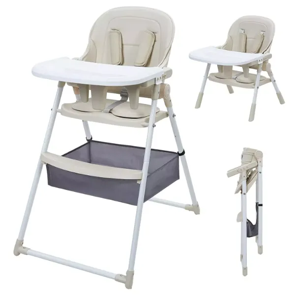 Foldable Baby Feeding High Chair