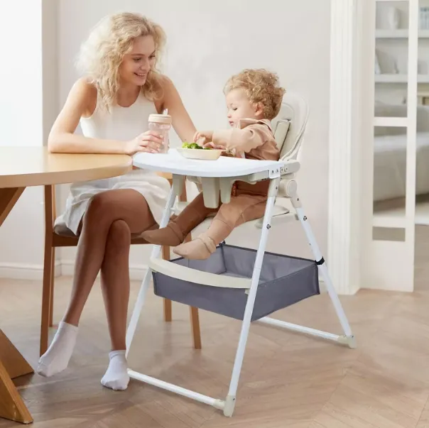Foldable Baby Feeding High Chair