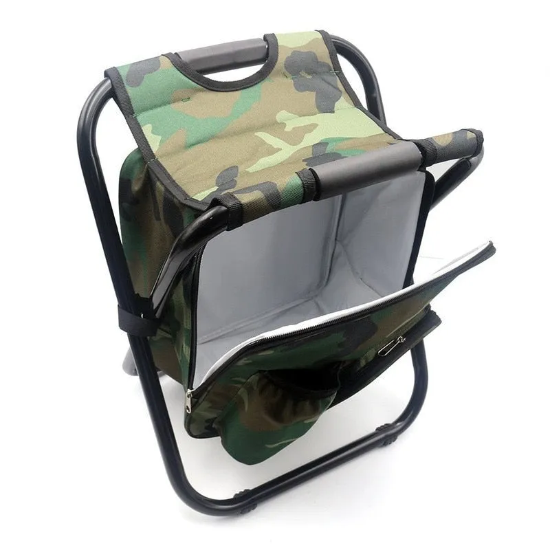 Foldable Camping Stool Backpack