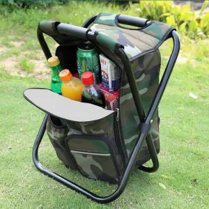 Foldable Camping Stool Backpack