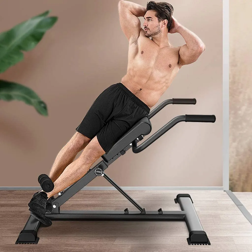 Foldable Roman Chair Back Hyperextension Machine