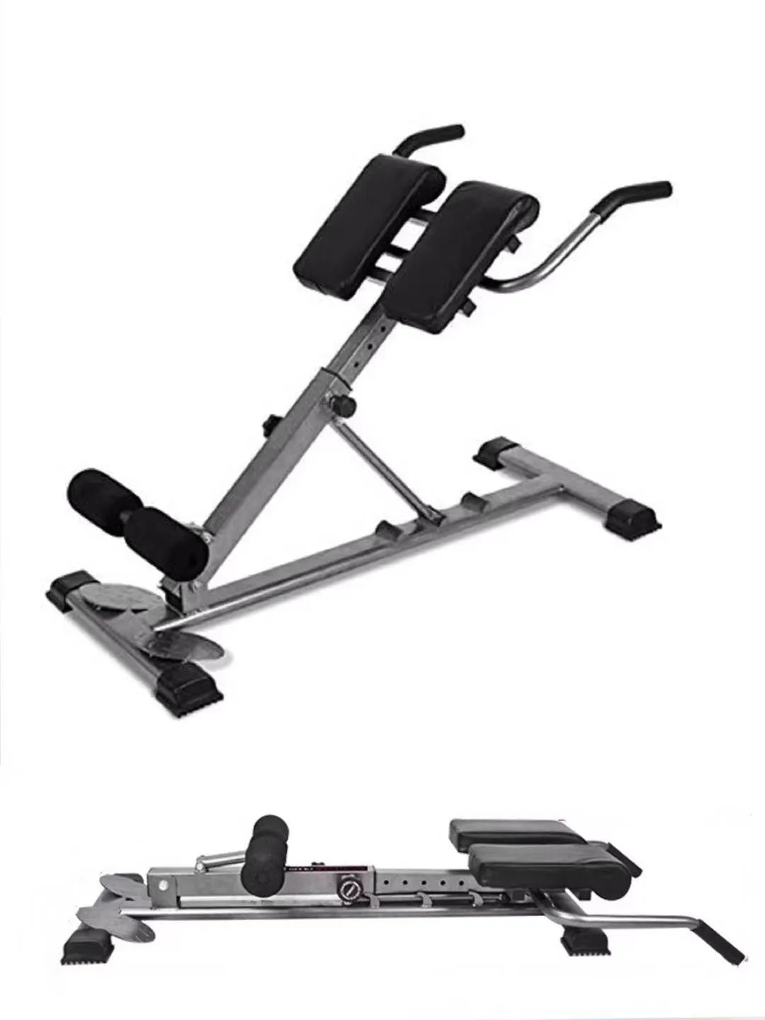 Foldable Roman Chair Back Hyperextension Machine