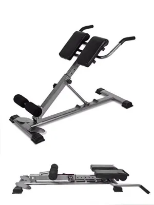 Foldable Roman Chair Back Hyperextension Machine