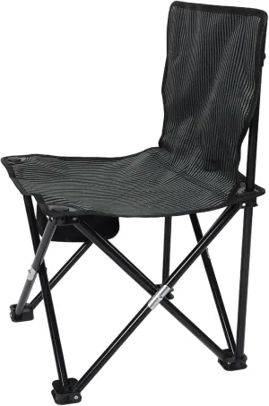 GANAZONO Folding Camping Stool Compact Design Portable Fishing Chair Steel Pipe Oxford Fabric Comfortable Seating for Outdoor Use