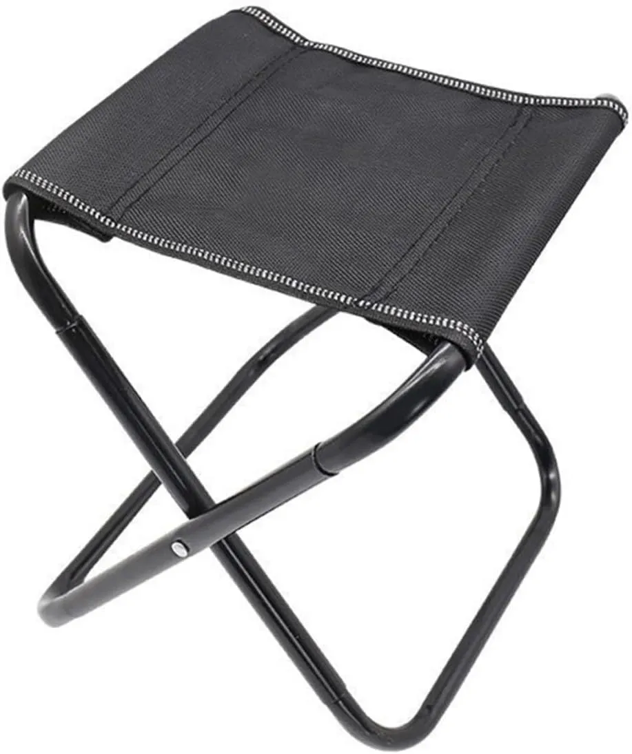GARVALON Portable Folding Stool for Camping Lightweight Ergonomic Design for Outdoor Adventures Compact and Versatile Seating