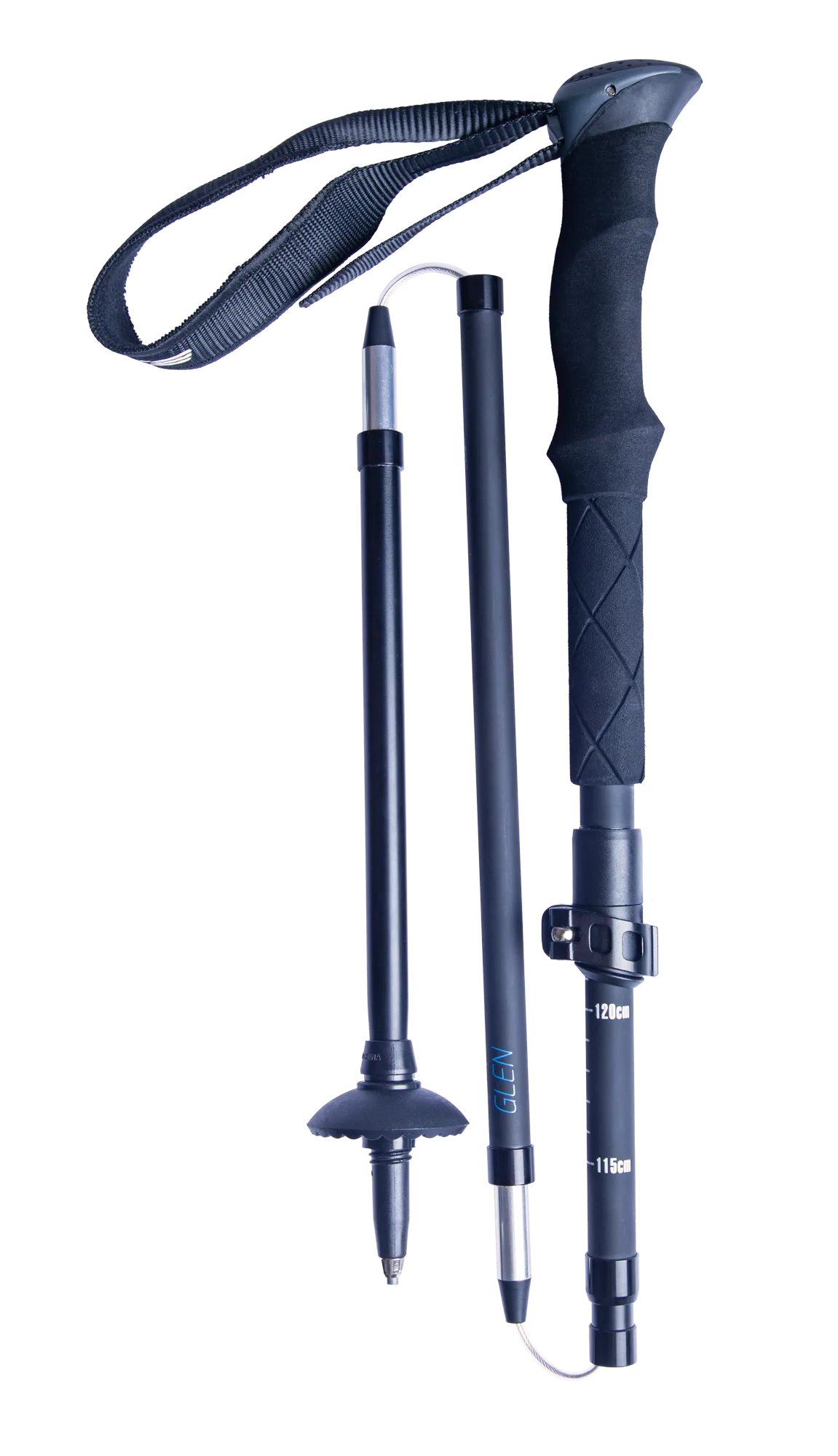 GLEN VARIO CARBON BLACK / CYAN