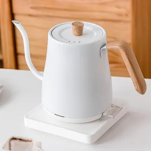 Gooseneck Electric Kettle, Quick Heating Electric Kettle Stainless Steel Interior for Pour Over Coffee Tea Boiling Water for Home Office
