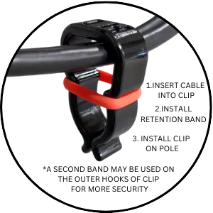 HD Pole Clips (3-Pack)