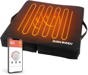Heated Stadium Seats for Bleachers, Heated Seat Cushion with APP Control Heating, Heated Stadium Chair Cushion, Portable Heated Bleacher Seat Cushion for Outdoor Sports, Stadium, Camping, Fishing