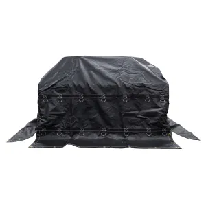 Heavy Duty Coil Tarp - 6'x6'x6' - 18 oz. Black Tarp