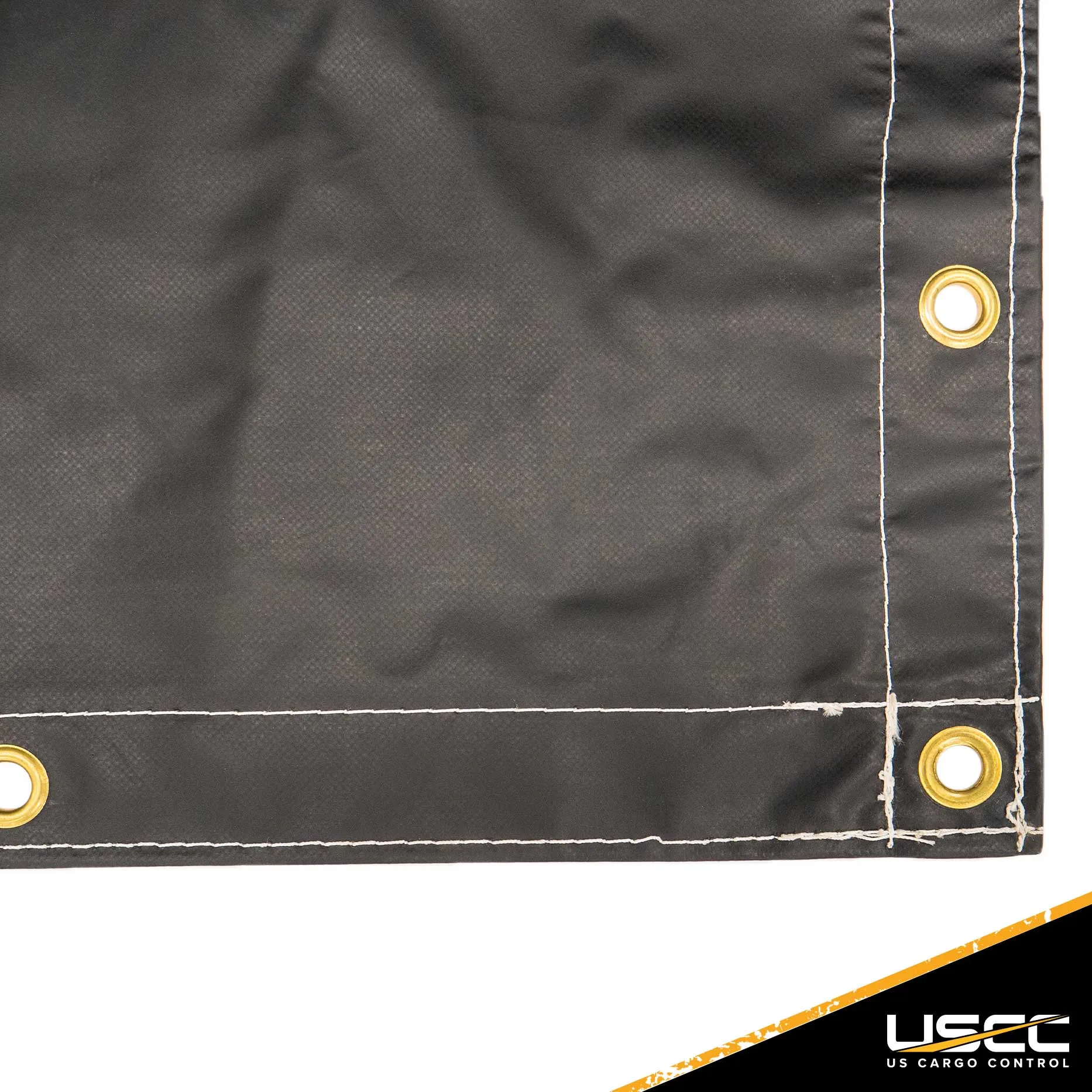 Heavy Duty Coil Tarp - 6'x6'x6' - 18 oz. Black Tarp