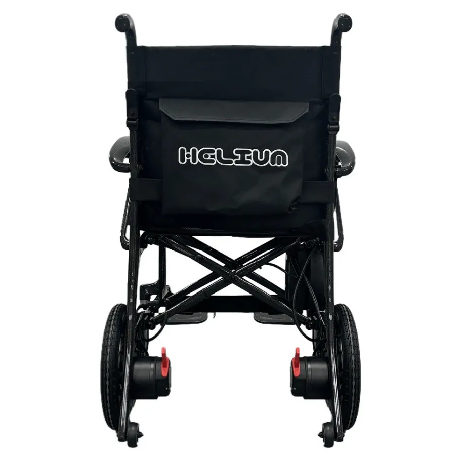 Helium 26 lbs Carbon Fiber Foldable Power Wheelchair