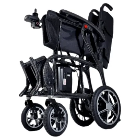 Helium 26 lbs Carbon Fiber Foldable Power Wheelchair