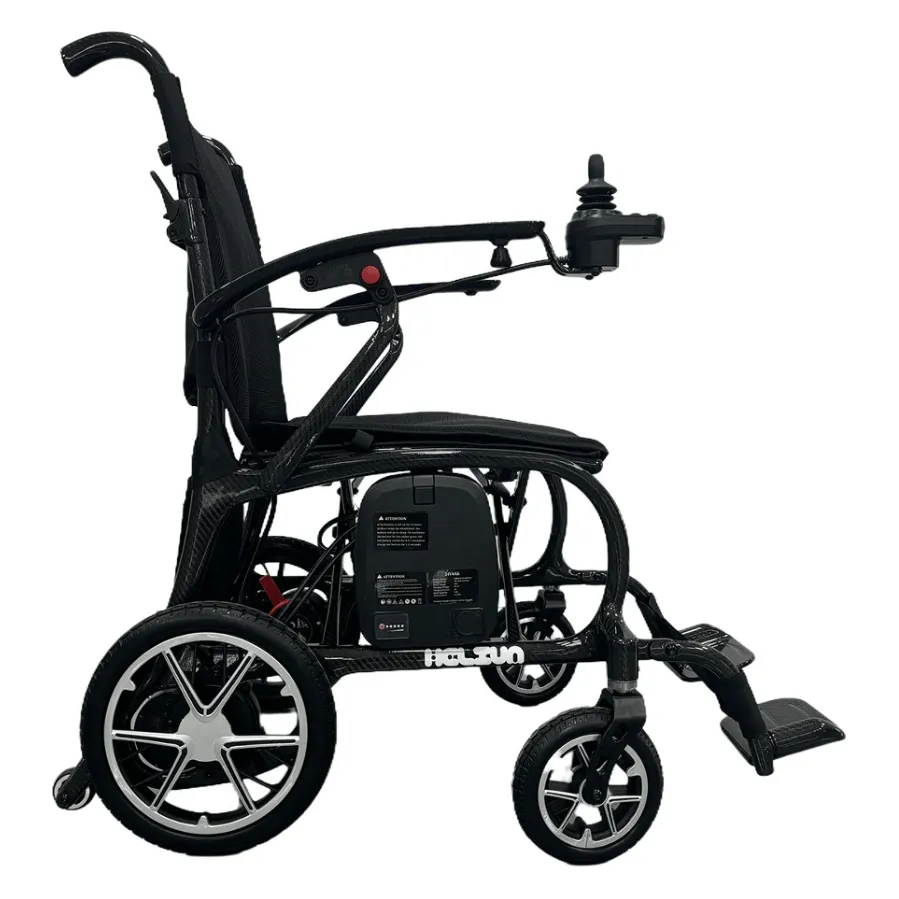 Helium 26 lbs Carbon Fiber Foldable Power Wheelchair