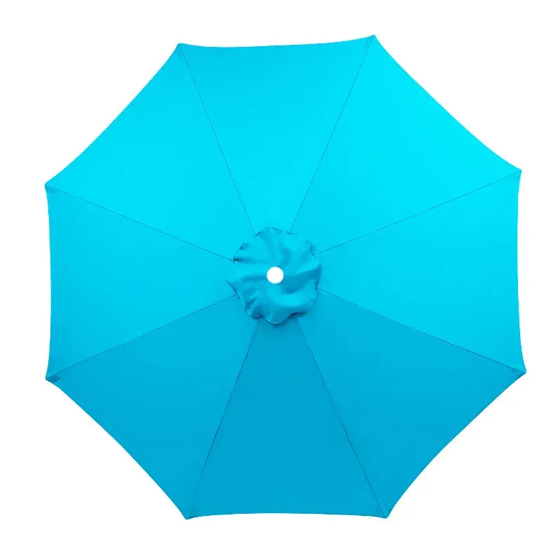 Hexagonal Canopy Sunshade Cover - Outdoor Garden UV Protection Umbrella Replacement Cloth