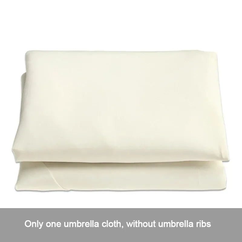 Hexagonal Canopy Sunshade Cover - Outdoor Garden UV Protection Umbrella Replacement Cloth