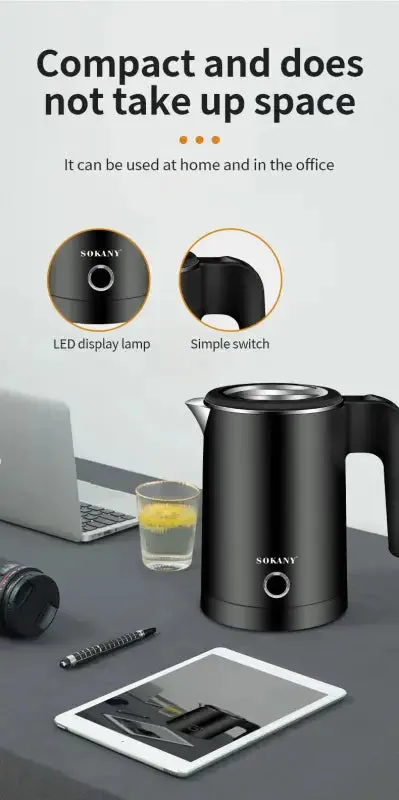 Houselin Small Electric Kettles Tea Coffee 0.5L