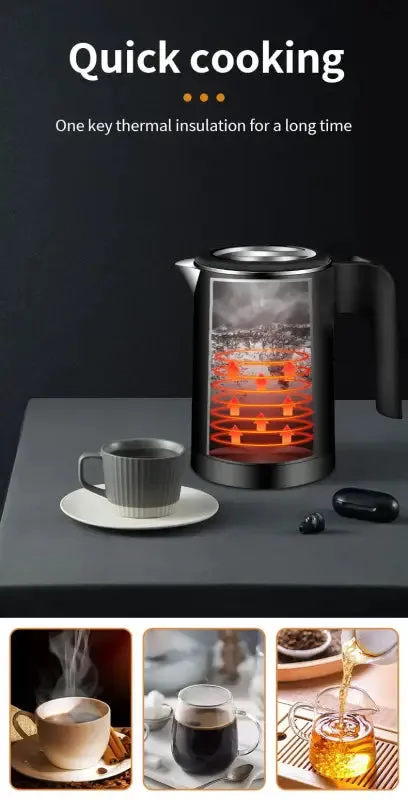 Houselin Small Electric Kettles Tea Coffee 0.5L