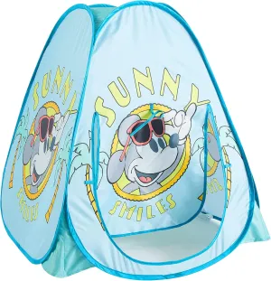 Idea Nuova Disney Mickey Mouse Collapsible Pop Up Indoor Outdoor Play Tent with UV Protection for Toddlers and Kids, 28" W x 28" L x 30" H