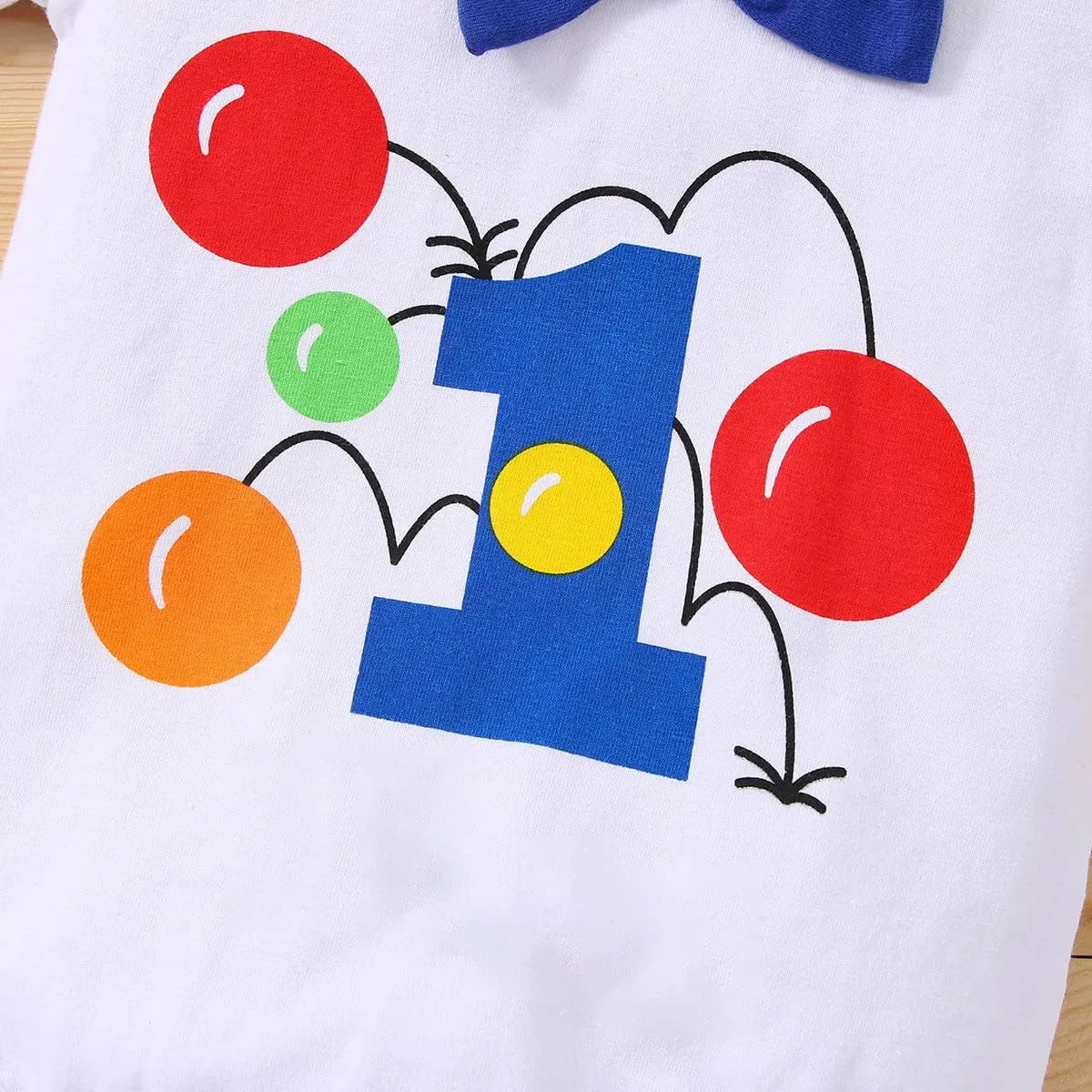 IMEKIS Baby Boys Space 1st Birthday Outfit Cake Smash Romper   Shorts Pants Suspenders Astronauts Cake Smash Photo Props