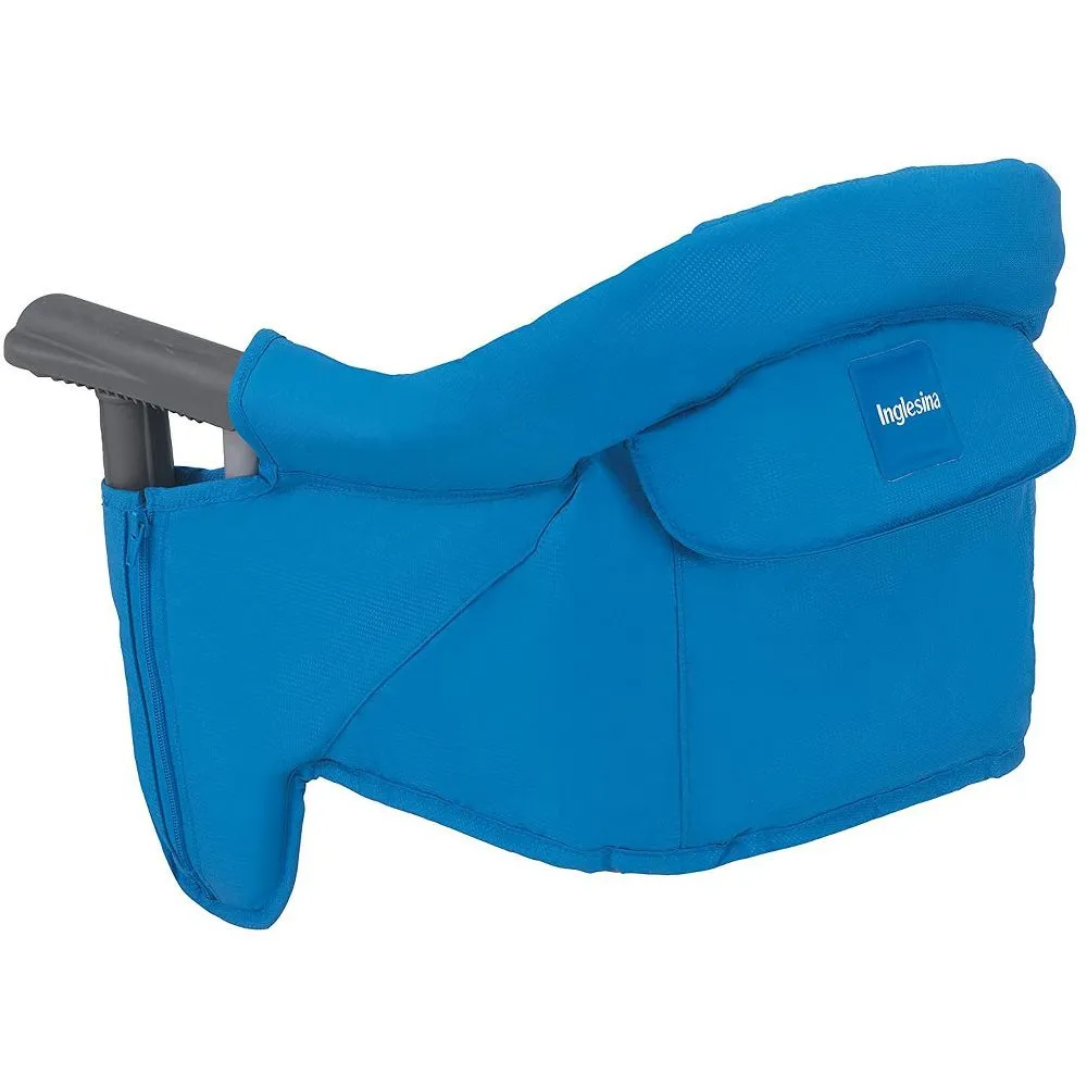 Inglesina Fast Table Chair, Light Blue, With Tray