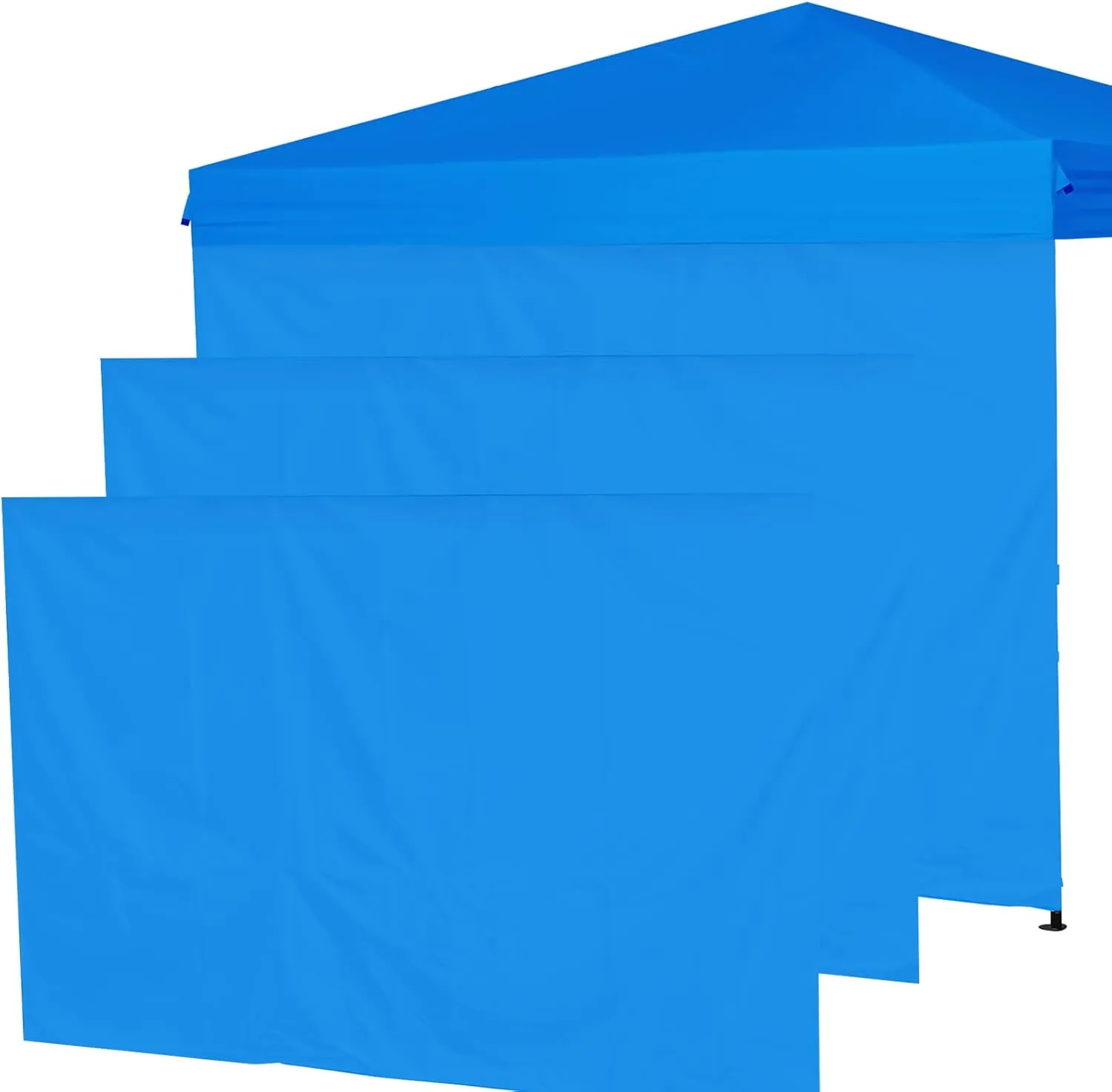 Instant 10x10 Canopy sidewalls with Silver Coating for Pop Up Canopy, Outdoor Canopies (3PCS Sidewall Only, Canopy Tent NOT Included)