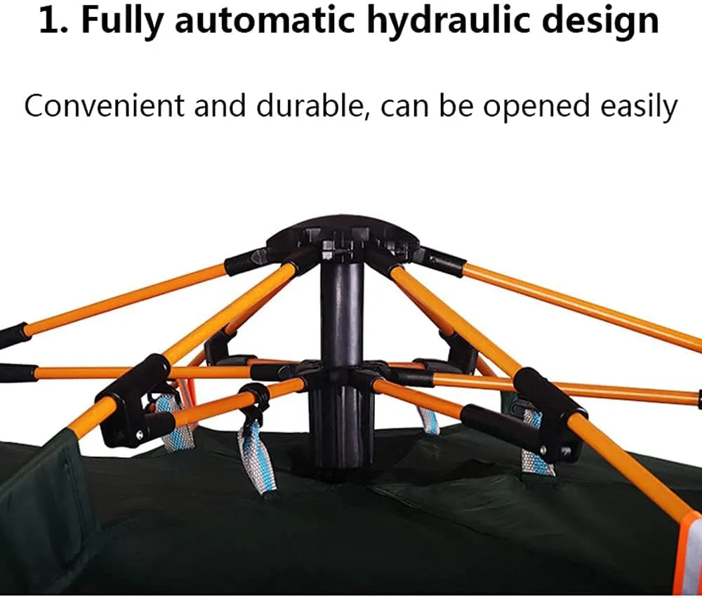 Instant Pop Up Family Camping Tents for 2-3 3-4Persons, Quick Setup for Camping, Hiking, Fishing
