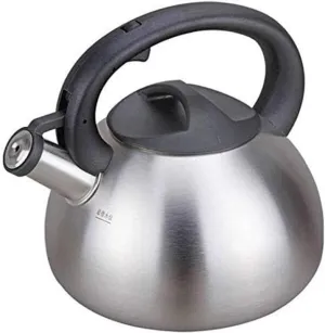Kettle,Creativity Gas Whistling 304 Stainless Steel Large Capacity Gas and Gas Induction Cooker Teapot Quick Boil Kettle Dignified-3.5L Teapots(3.5L)