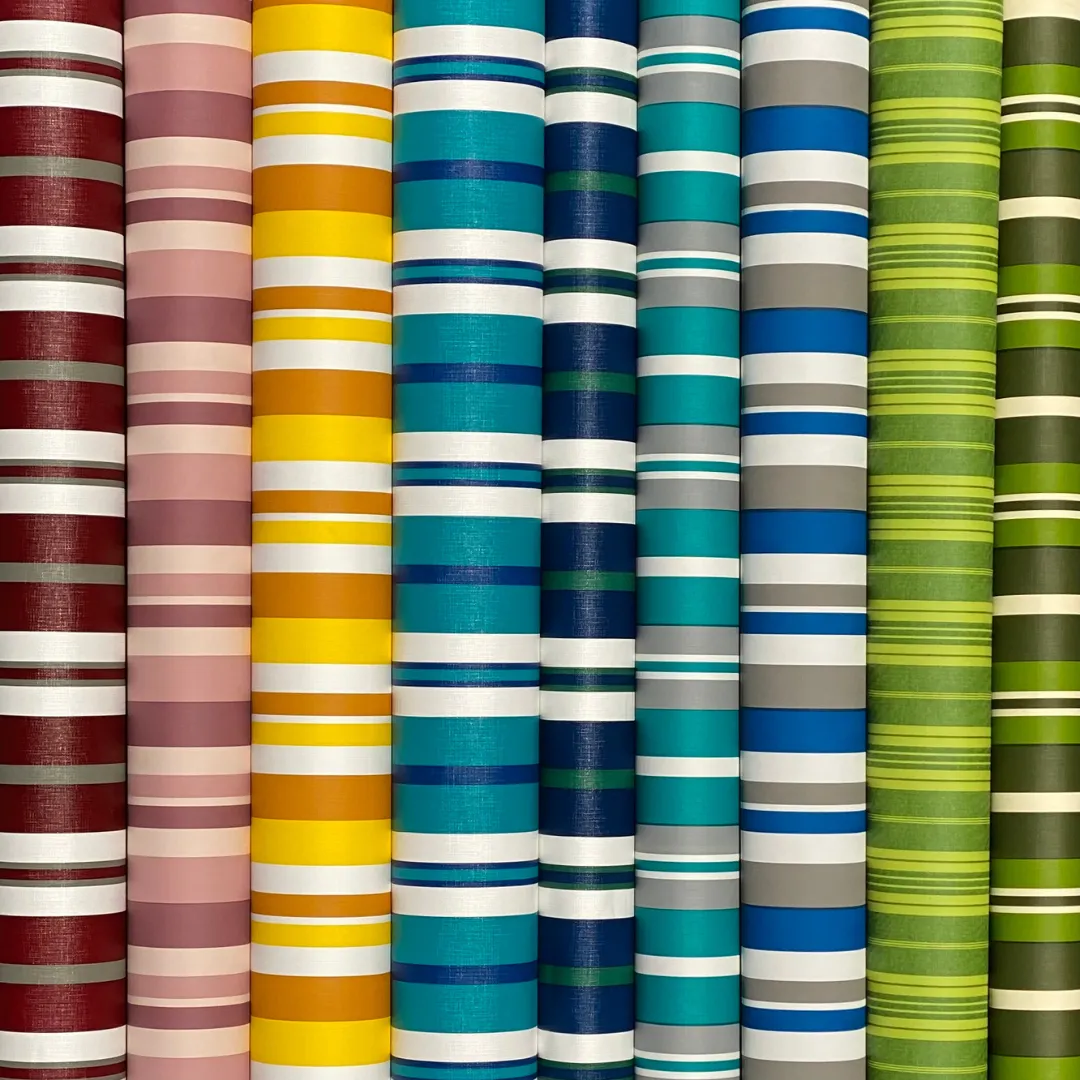 Khaki, Green, White Stripe