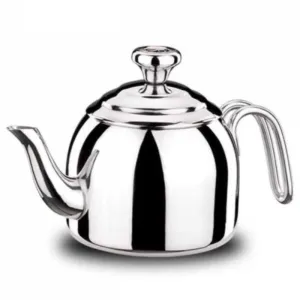 Korkmaz Droppa Turkish Teapot for Stovetop, Large, 43.9 oz