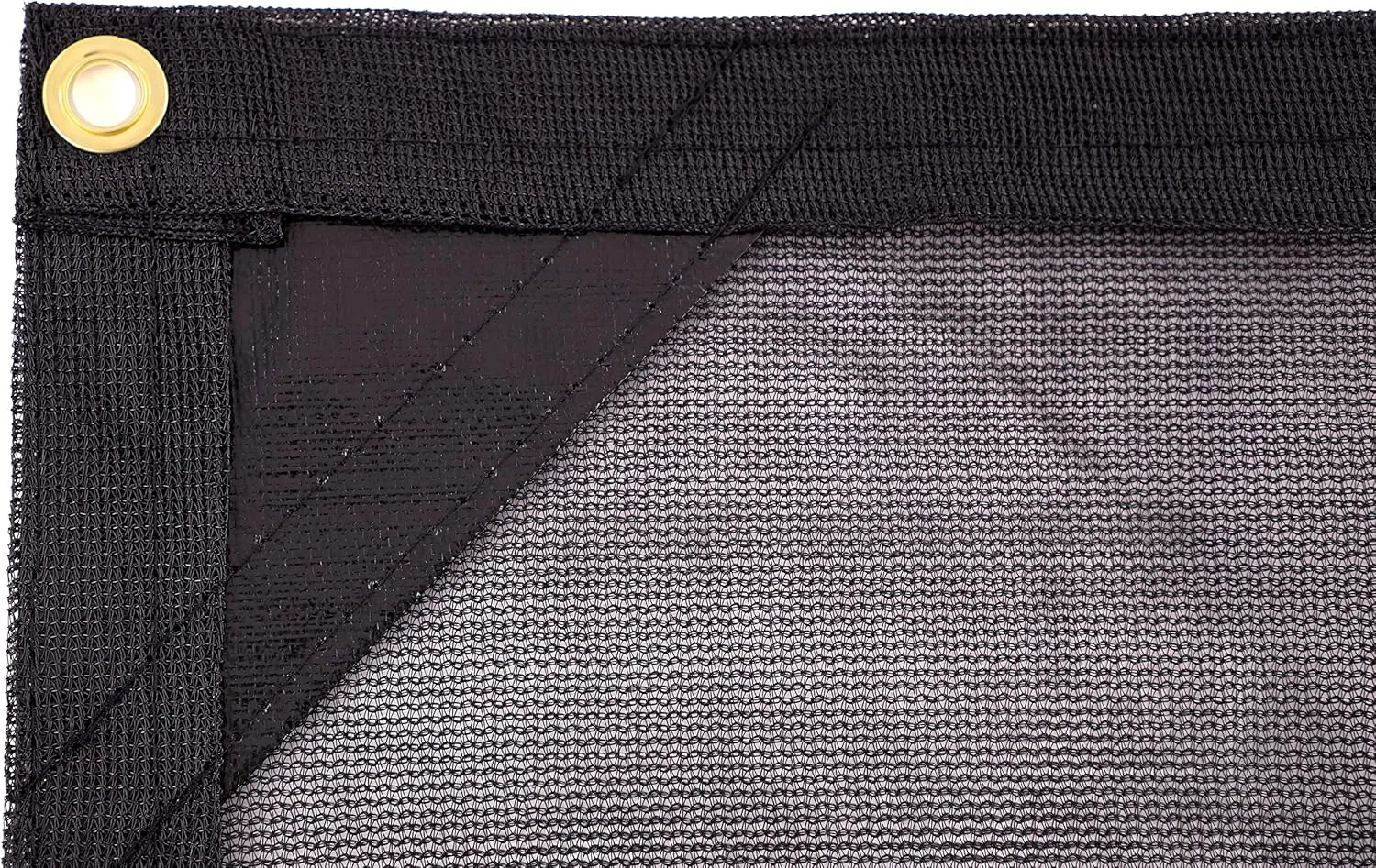 Kotap 8-ft x 10-ft Heavy-Duty 6.5 Oz Black Mesh Shade/Truck Tarp, Item: MESH-0810