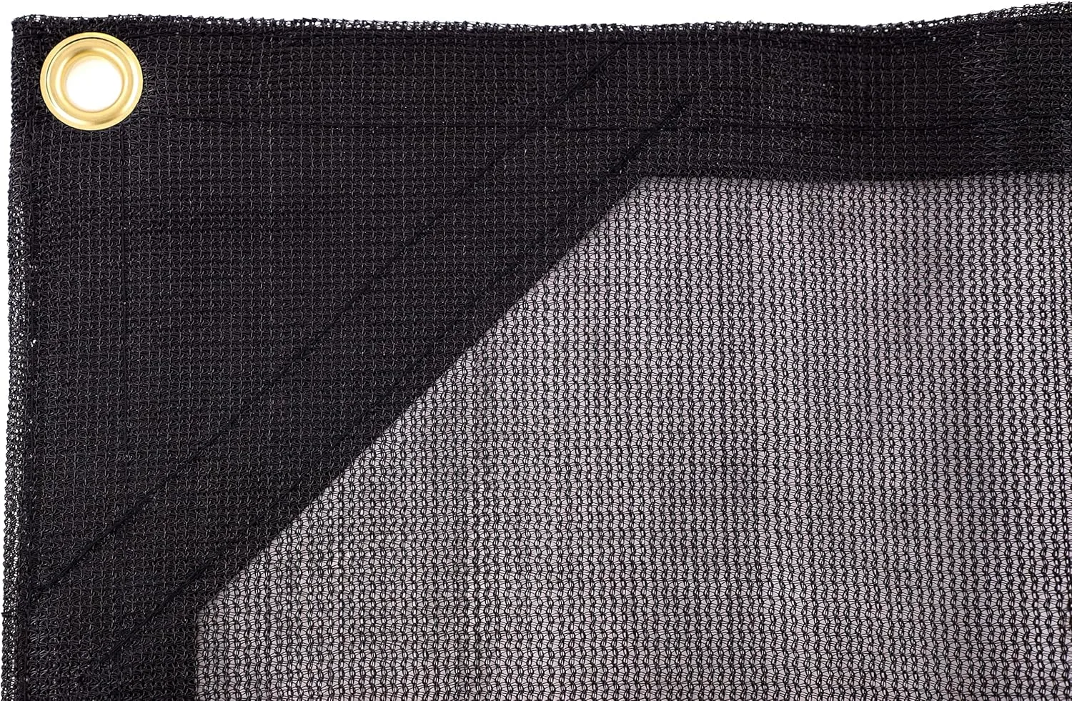 Kotap 8-ft x 10-ft Heavy-Duty 6.5 Oz Black Mesh Shade/Truck Tarp, Item: MESH-0810