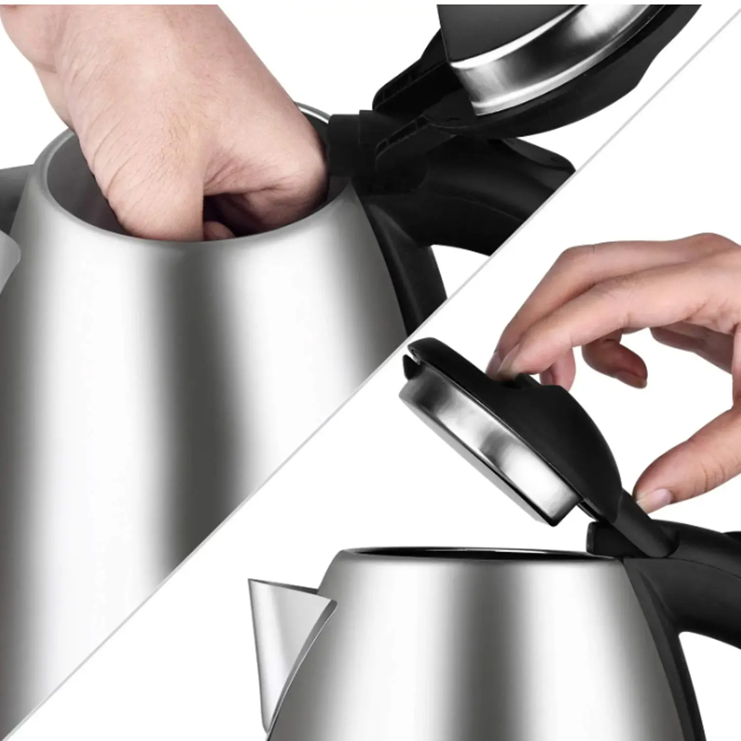 LA' FORTE Stainless Steel Electric Kettle 1.8 Ltr 1500 W EKLF002