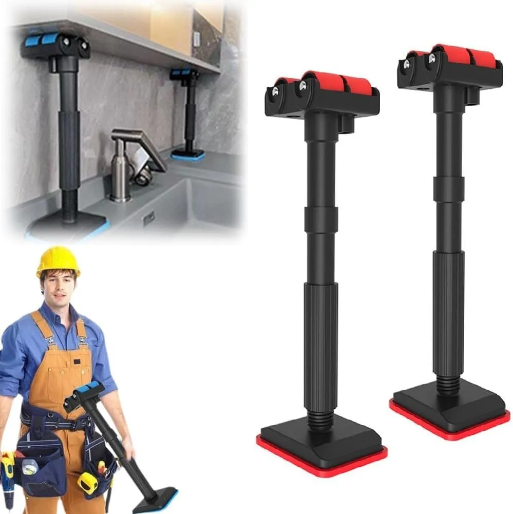 Labor Saving Lifting Brackets,2025 New Multi-Function Height Adjustment Lifting Device,Frame,Rod Telescopic Lifting Tools Labor Saving Lifting,Bracket for Cabinet Installing Handheld Tool