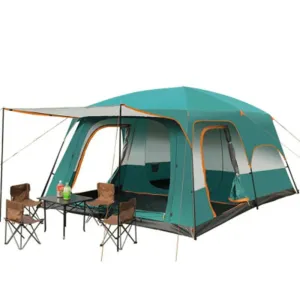 LEAFSHADE - Two Rooms Family Tent PU 4000mm 4-10 ppl