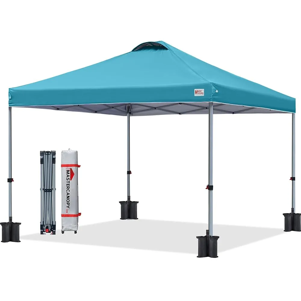 Leisure Sports Durable Ez Pop-up 10x10/12x12 Canopy Tent With Vented Top