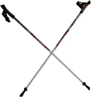 LEKI Nordic Walking Flash Carbon Series Trekking Poles Silver 115cm