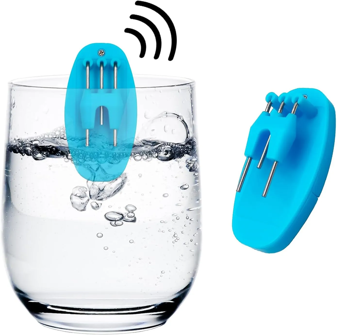 Liquid Level Indicator with Loud Audible Alarm to Signal Cup Mug Full for Blind or Visually Impaired,Cup & Mug Pouring Level Detector Beeper for Hot or Cold Drinks