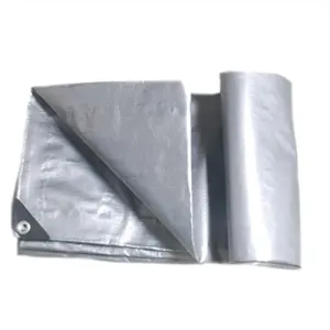 Losa Thicken PE Canopy Rainproof Sunblock Tent 2-Sided Waterproof Cover 2.4x3m
