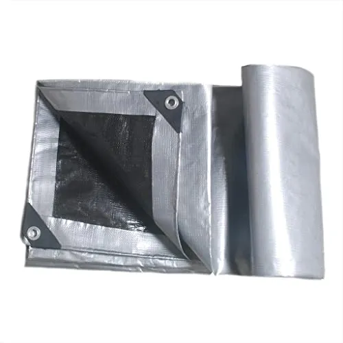 Losa Thicken PE Canopy Rainproof Sunblock Tent 2-Sided Waterproof Cover 2.4x3m