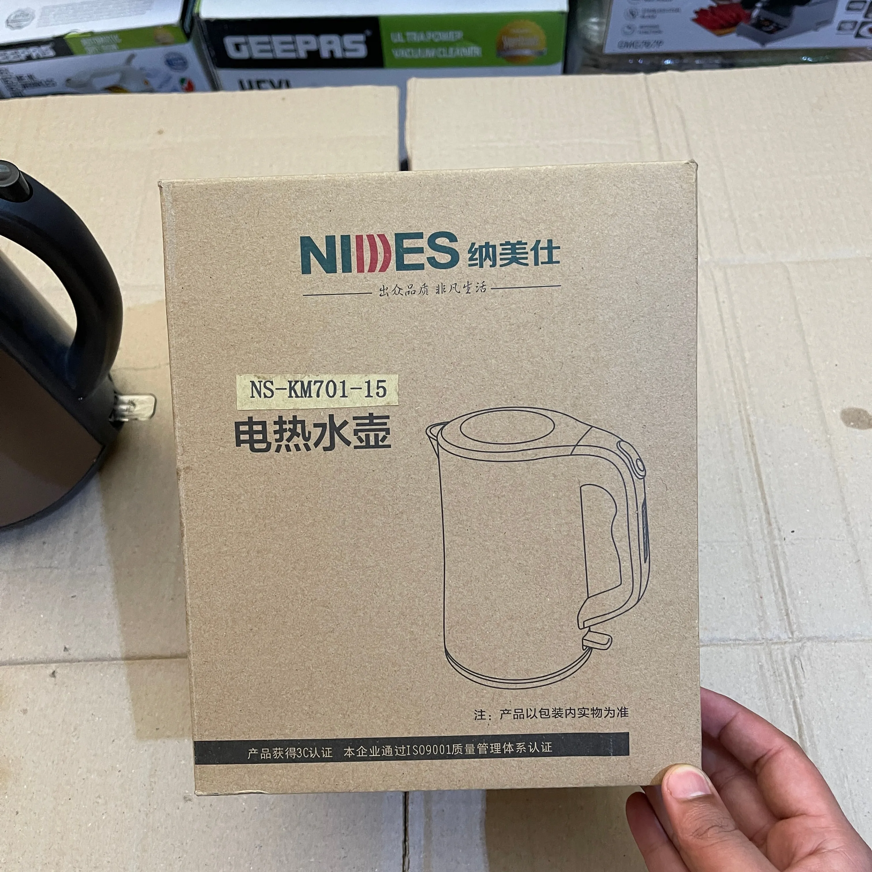 Lot Imported Nides 1.5L Electric kettle