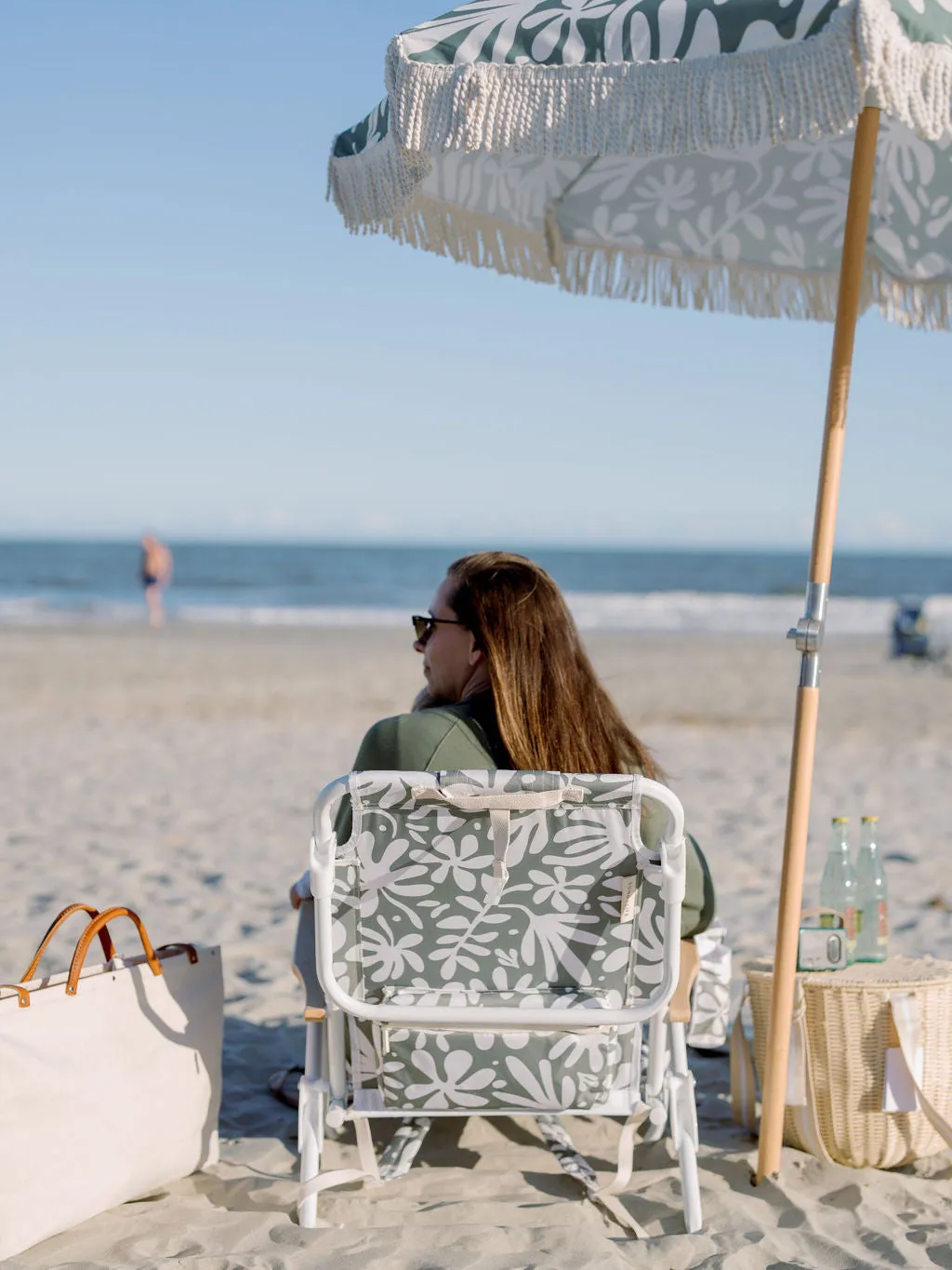 Luxe Beach Chair - Vacay Olive