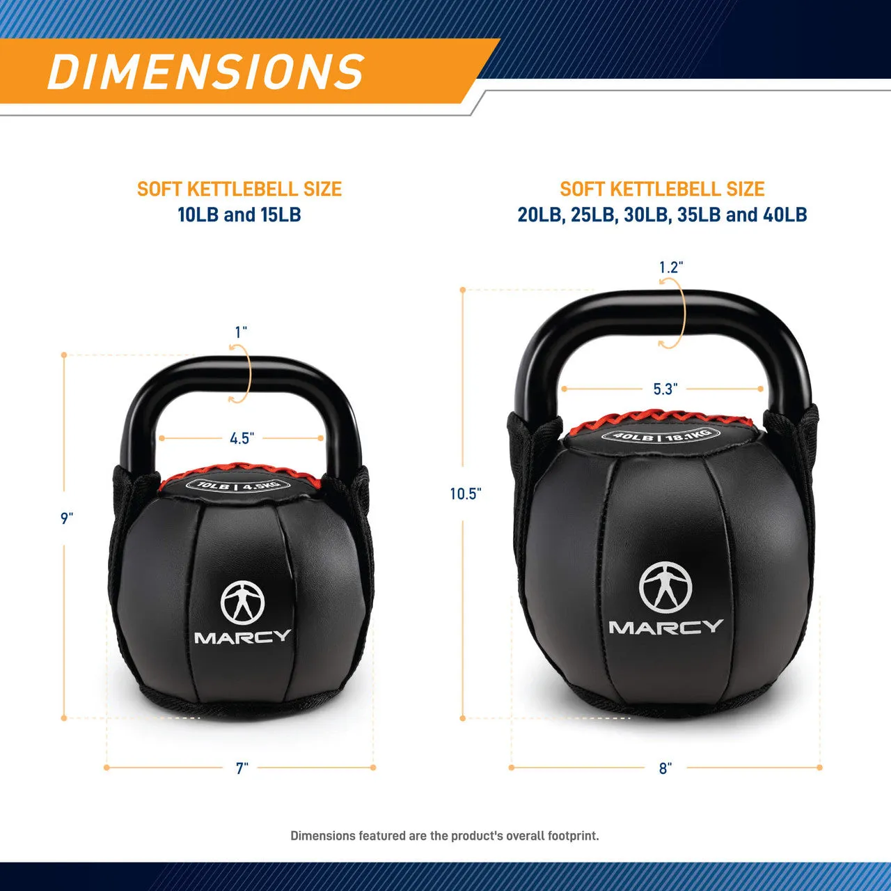 Marcy 15lb Soft Kettlebell | SKB-015