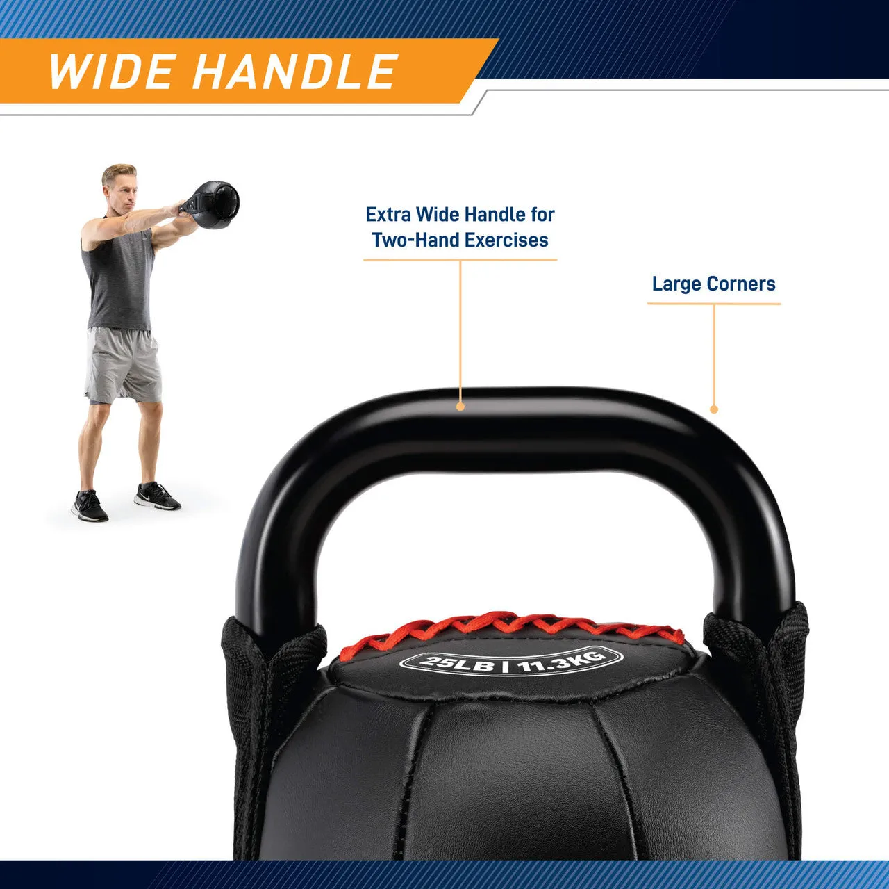 Marcy 15lb Soft Kettlebell | SKB-015
