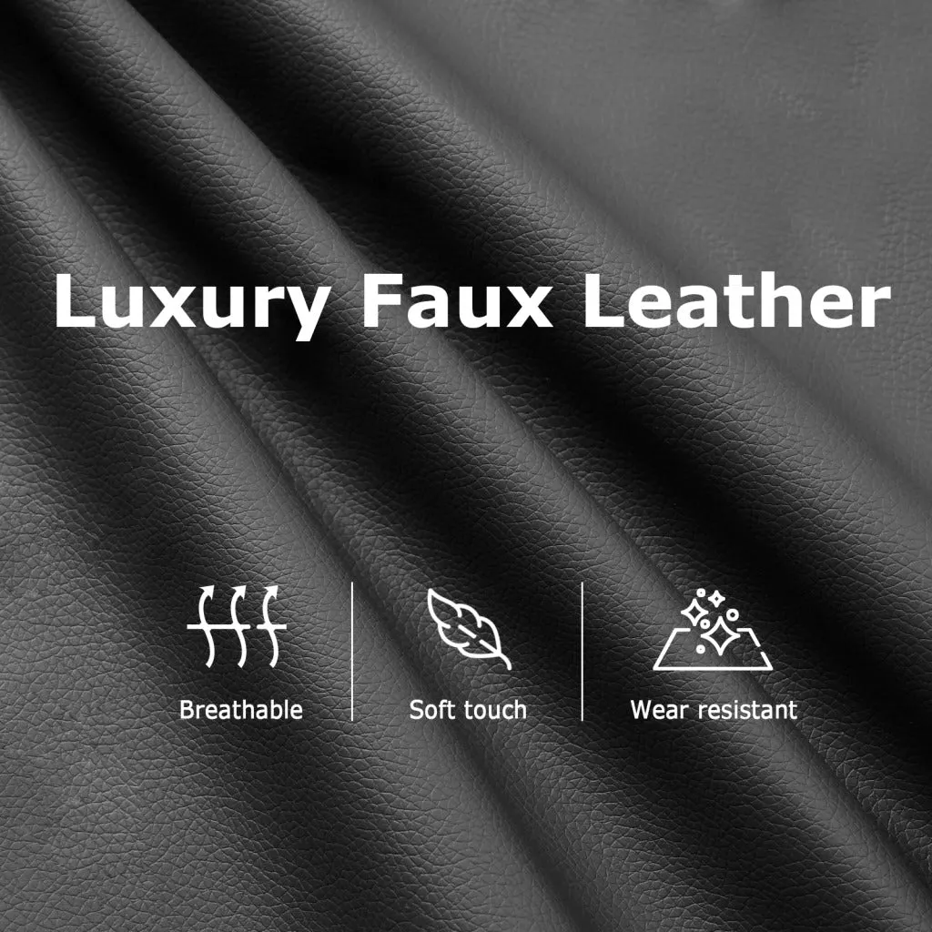 Massage Chair Massaging Recliner Push Chair for Elderly Faux Leather