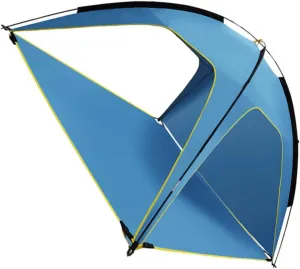 Milisten Big Tent Tarp Quick Open Design Sunscreen Rainproof Tent Spacious Outdoor Shelter for Camping Beach Polyester