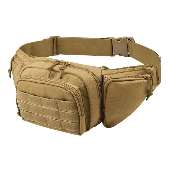 Military Waist Bag with Gun Holster