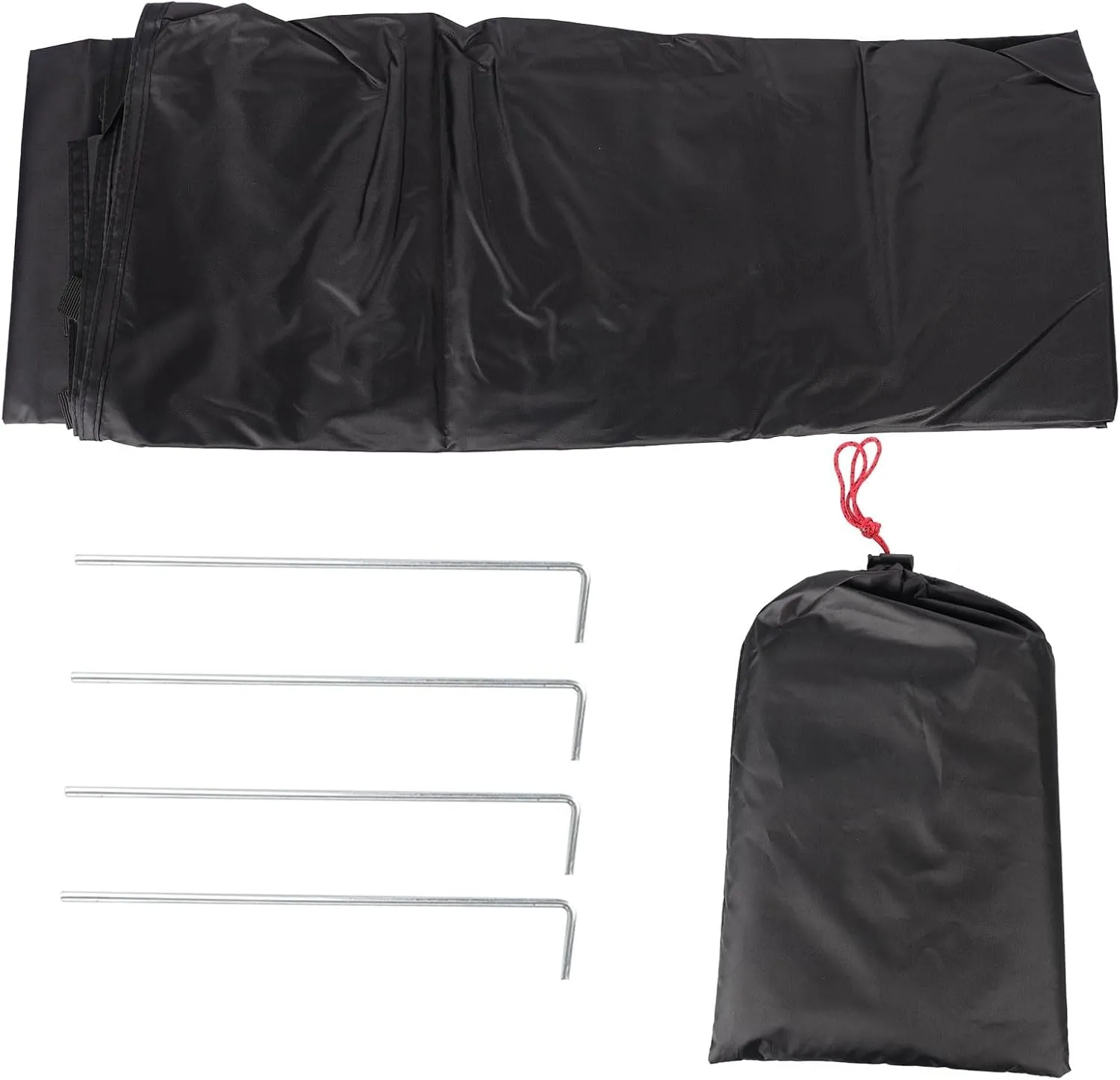 Multifunction Camping Tent Footprint, 210D Oxford cloth Bathtub Floor Cloth Waterproof Ground Sheet for Outdoor Camping, Hiking, Beach, Backpacking(200x80cm)